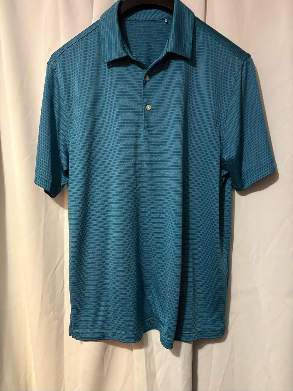 Men's Teal Short-Sleeve Polo Golf Shirt #2101